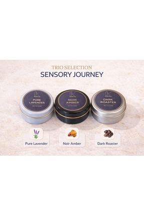 KORIXA TRIO SELECTION – SENSORY JOURNEY (Lavanta,Amber,Kahve)