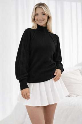 STECCA Balıkçı Yaka Ajurlu Kol