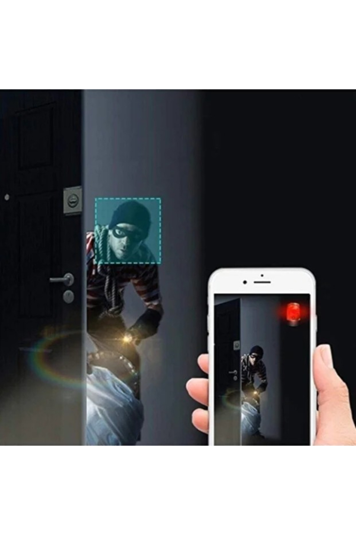 ForWhat Büro Ev Ofis Güvenliği için Kablosuz Mini HD Wifi Kamera fotoğrafı 4 (önizleme)
