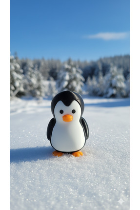 ArtiFex Hobi Oyuncak 3d Penguin Biblo