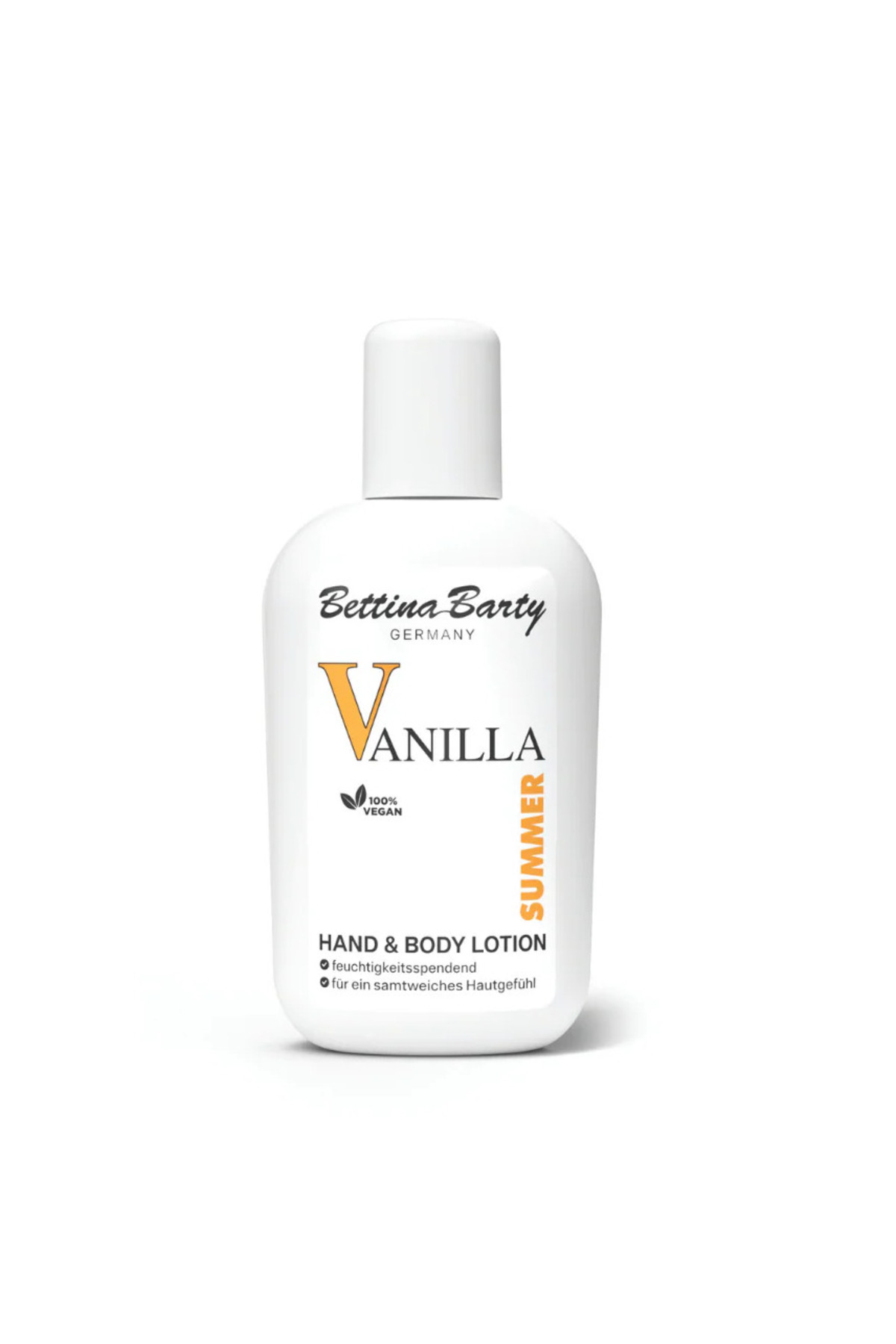 BETTİNA BARTY Summer Vanilla Hand & Body Lotion, Yaz Vanilyası El & Vücut Losyonu Mini Boy 50 ml — 4008268006273