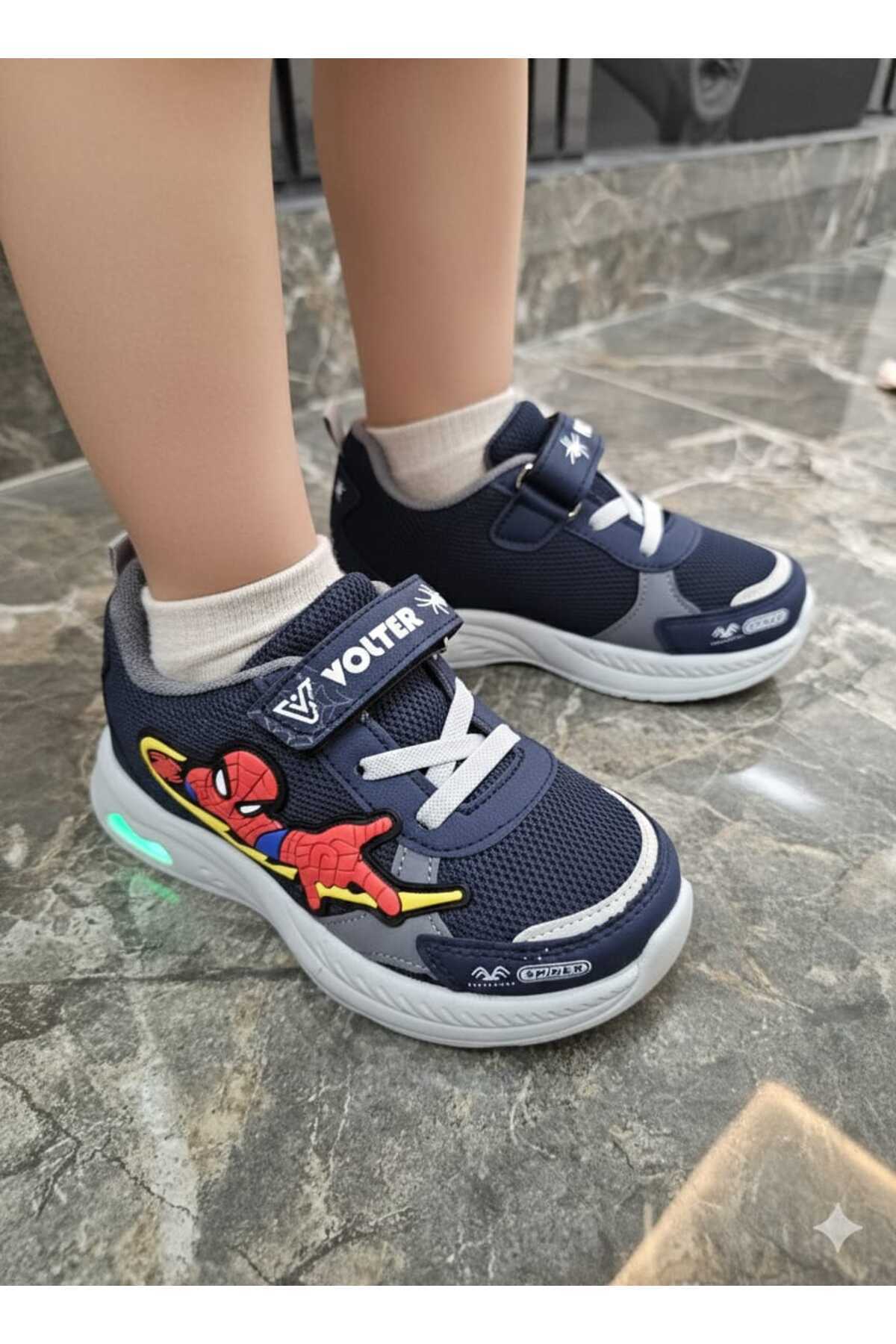 Children's character breathable light orthopedic sole sneaker