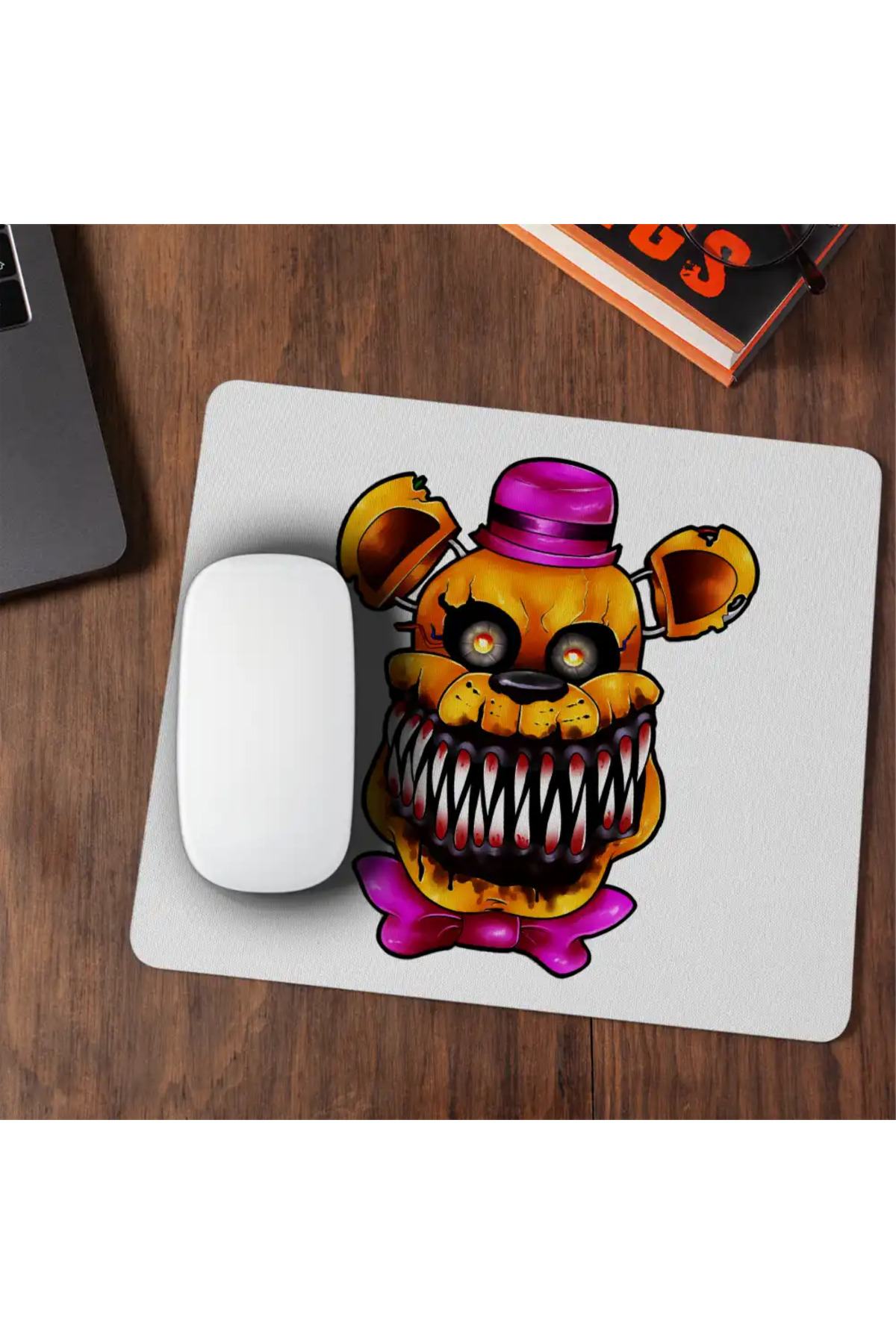 OEM Mousepad Fnaf Nightmare Freddy Five Nights at Freddy Horror ...