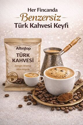 ALTINTOP Geleneksel Türk Kahvesi | Zengin Aroma – Altın Köpük | 100 g