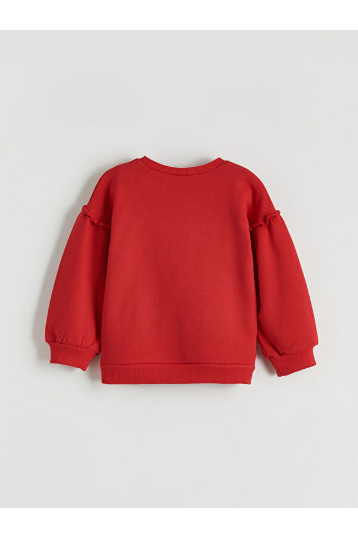 LC Waikiki Timeless Clothing & Zamansız Seçimler Ayıcık Baskılı Kız Bebek Sweatshirt fotoğrafı 3 (önizleme)