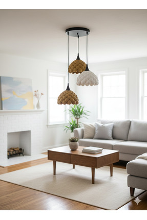 EDESİNG ZENİT BOHEM SARKIT AVİZE ( AMPUL HEDİYE )