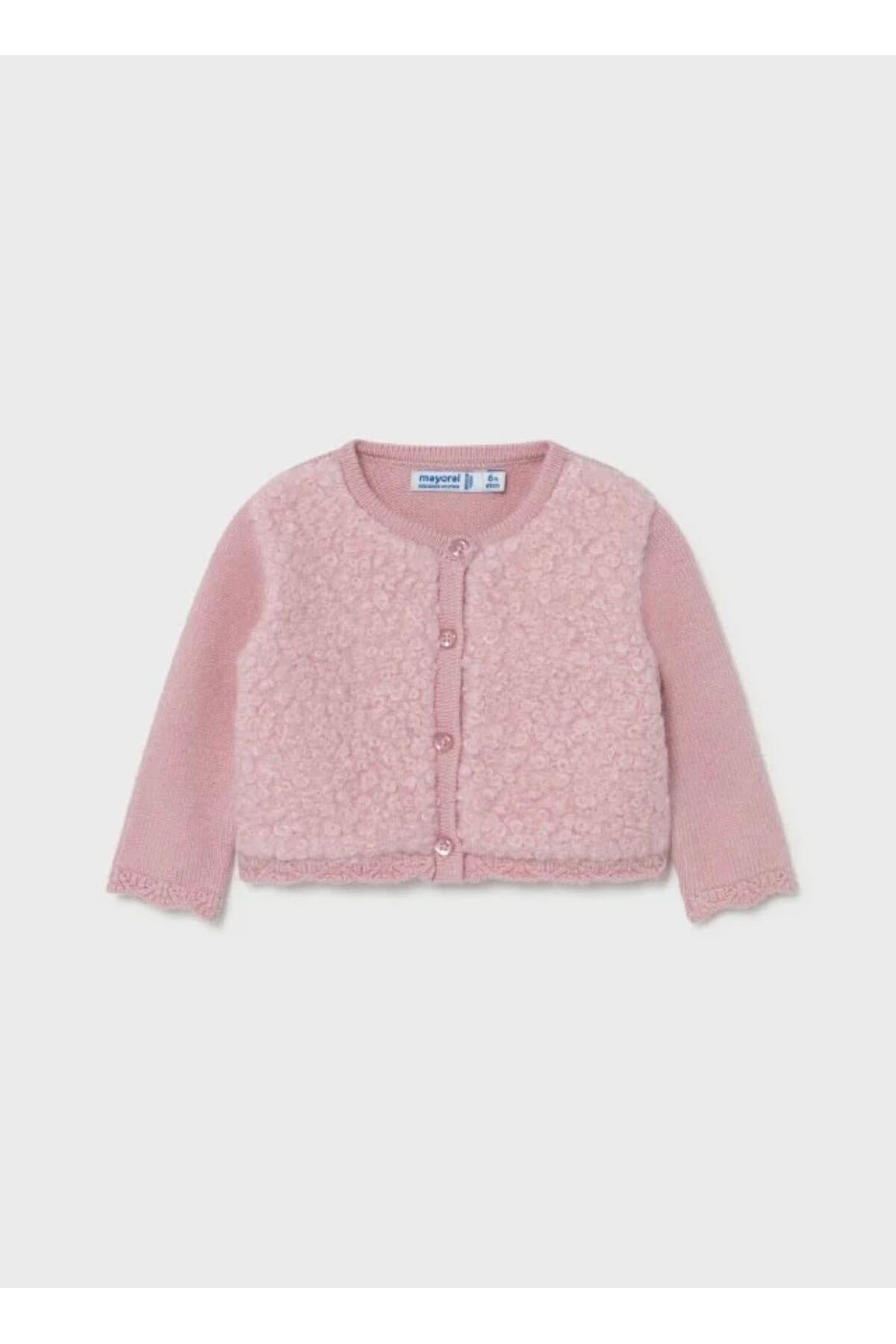 Mayoral Kız Bebek Boucle Dokulu Hırka fotoğrafı 2 (önizleme)