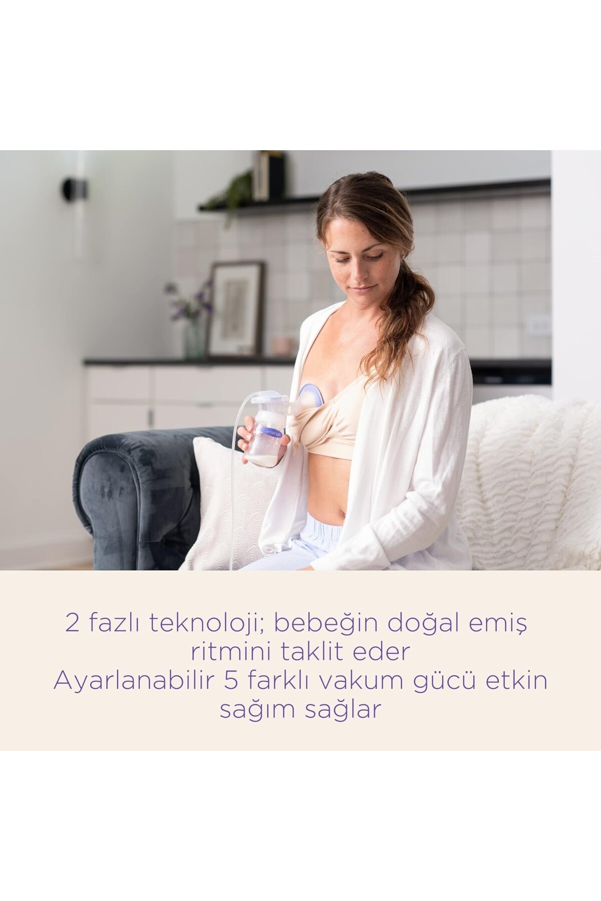 AyrStore Kompakt Tekli Elektrikli Göğüs Pompası fotoğrafı 2 (önizleme)