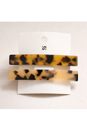 Srctech 2'li Büyük Boy Yeni Trend Leopar Desenli Otomatik Toka - Boy 9 Cm En ...