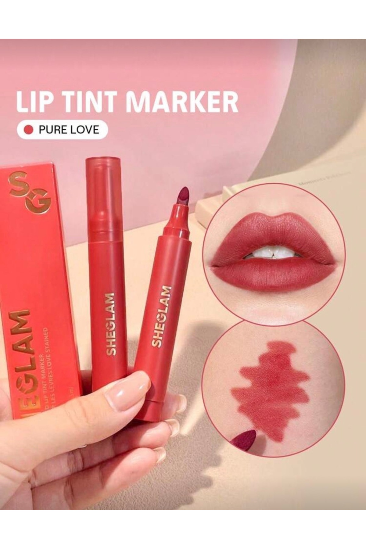 SHEGLAM Love Stained Mat Dudak Tint Kalemi – Pure Love - Fiyatı
