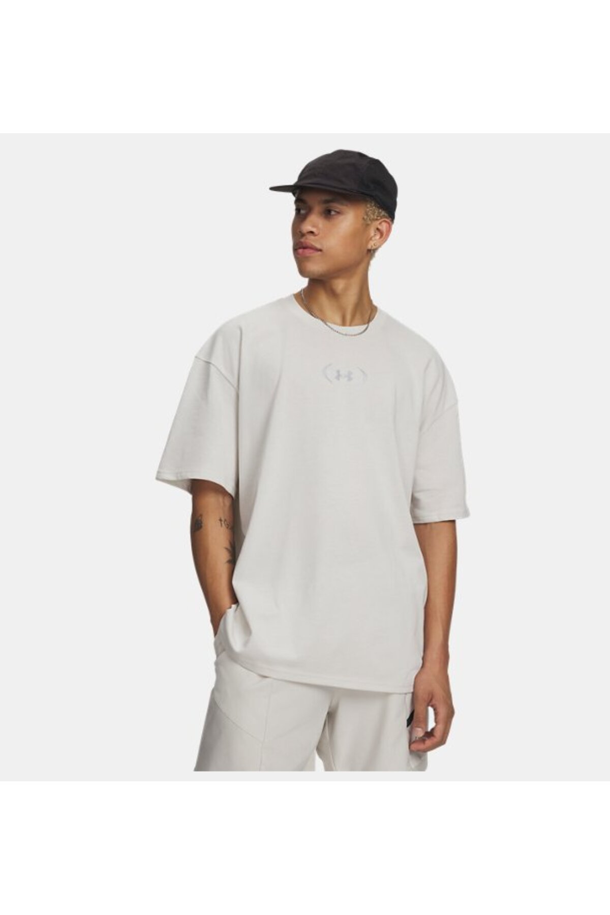 آندر آرمور تی‌شرت آستین کوتاه مردانه آن‌استاپبل پلاس طرح Heavyweight کد ۶۰۱۴۸۷۲-۱۱۰