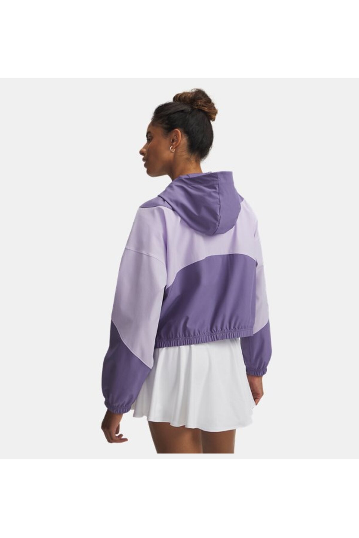 Under Armour Kadın UA Rival Woven Kapüşonlu Ceket 6004849-520 görsel 2