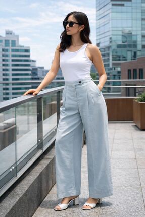 Mirror LOOSE FIT MAVİ PANTOLON