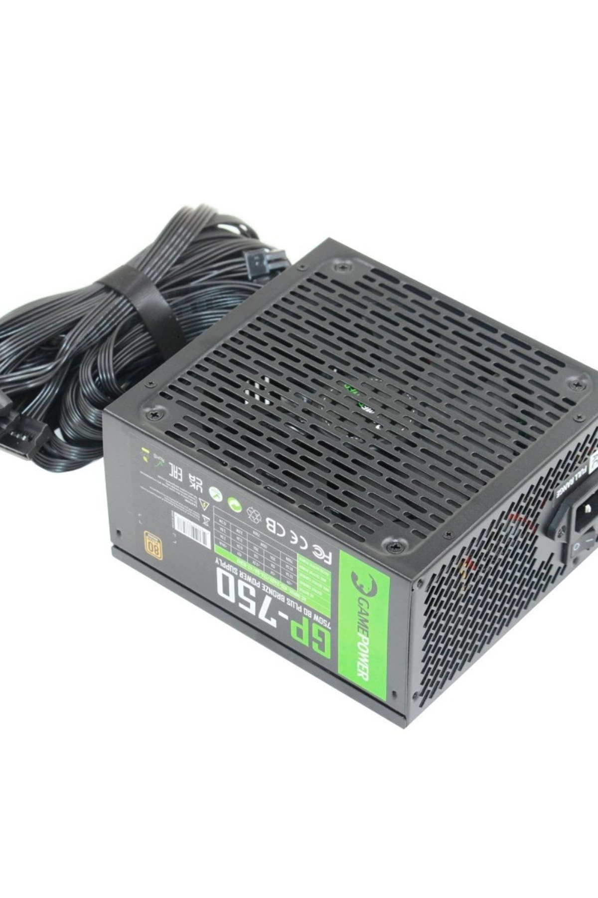 Resim Gamepower GP-750 APFC 14cm 80+ Bronze 750W Power Supply 