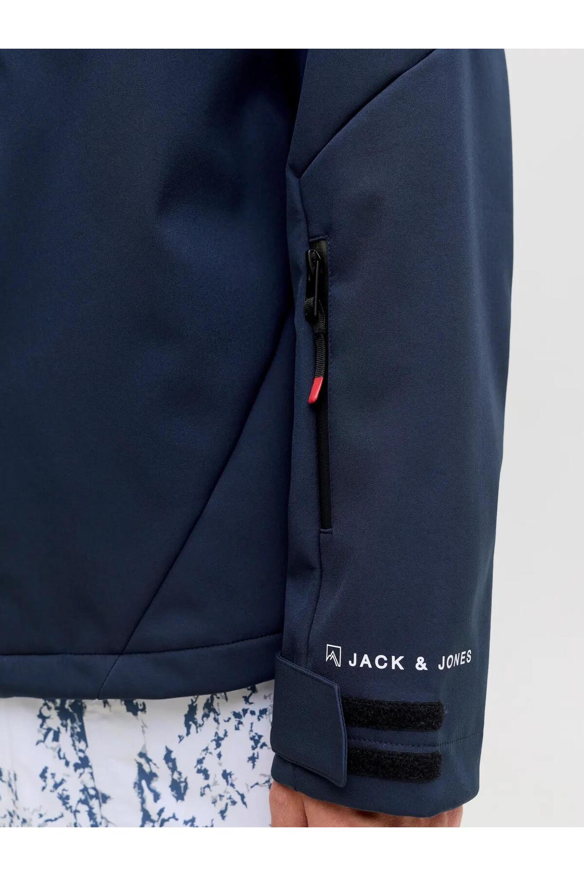 کاپشن مردانه راسته آستین بلند | جک اند جونز Jack & Jones 12284699 - تصویر 4
