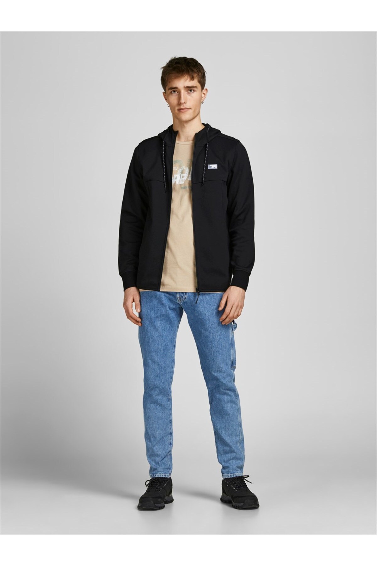 سویشرت مردانه راسته آستین بلند | جک اند جونز Jack & Jones 12204926 - تصویر 5