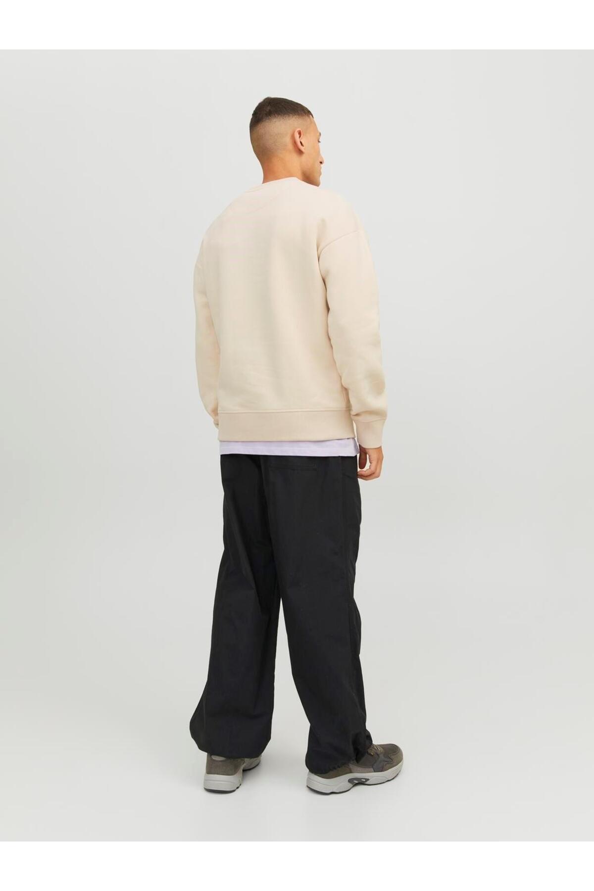 سویشرت مردانه راسته آستین استاندارد | جک اند جونز Jack & Jones 12240188-211 - تصویر 4