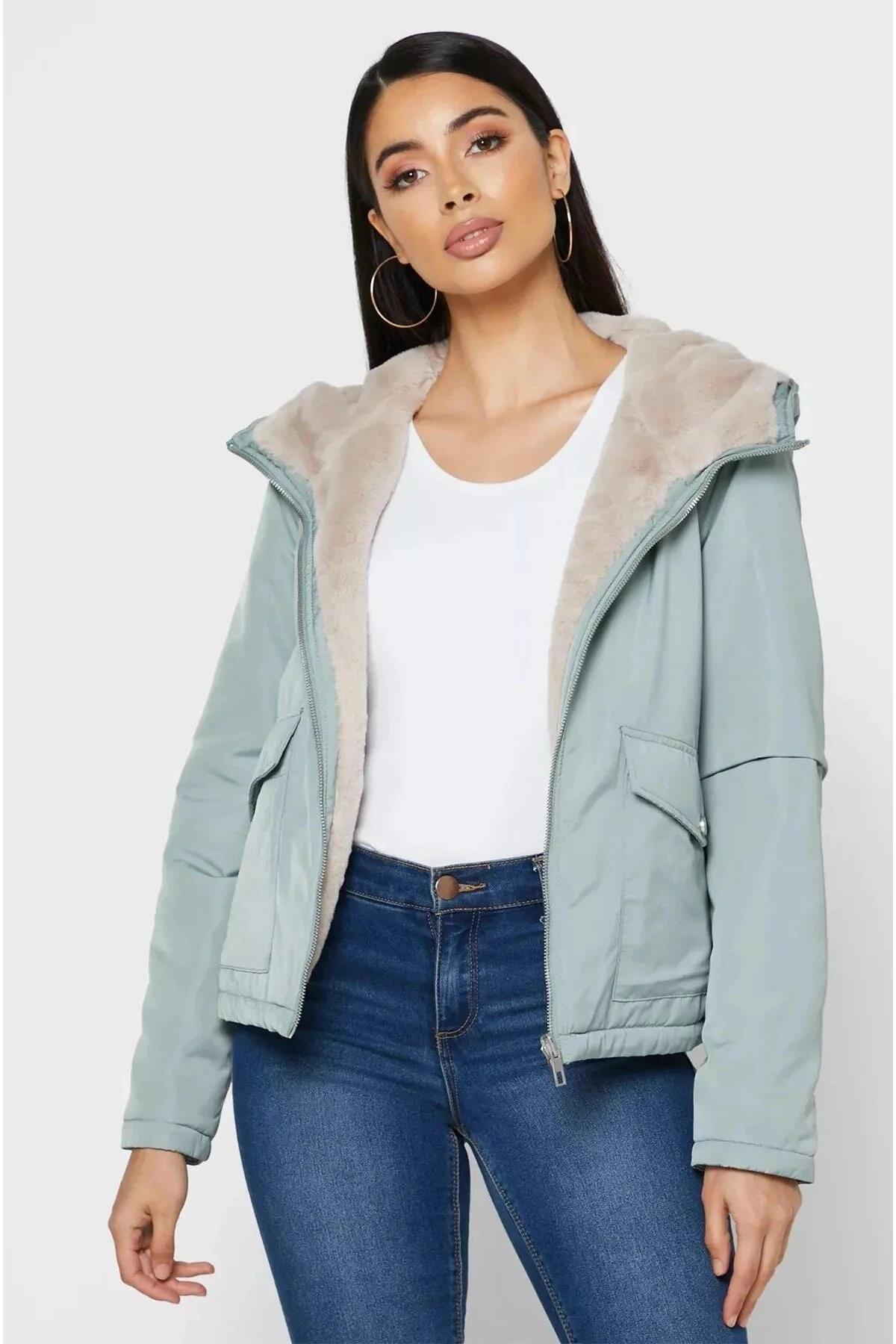 Onlydahlıa Rev. Fur Kadın Mont 15208777