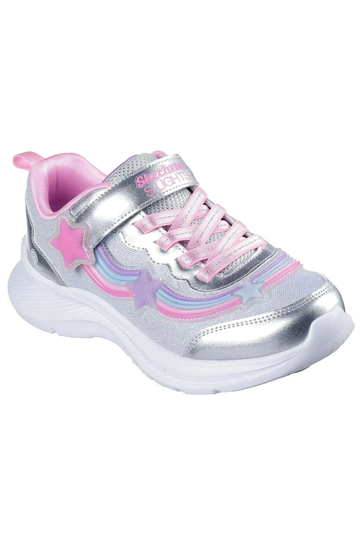 اسکچرز کفش ورزشی دخترانه JUMPSSTERS 2.0 چراغ‌دار 303724L 303724L-SMLT