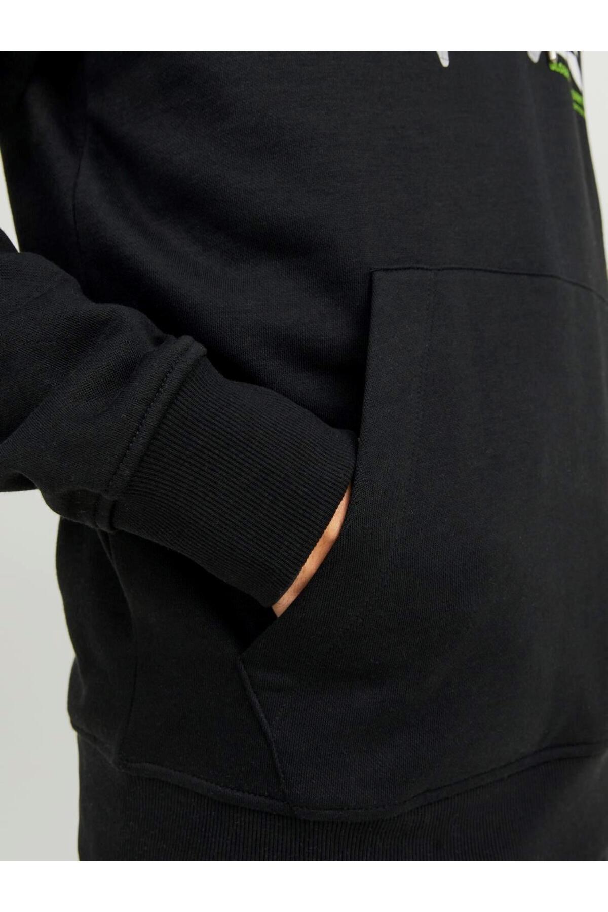 سویشرت مردانه طرح دار آستین استاندارد | جک اند جونز Jack & Jones TYCF3LU3AN169262435436098 - تصویر 5