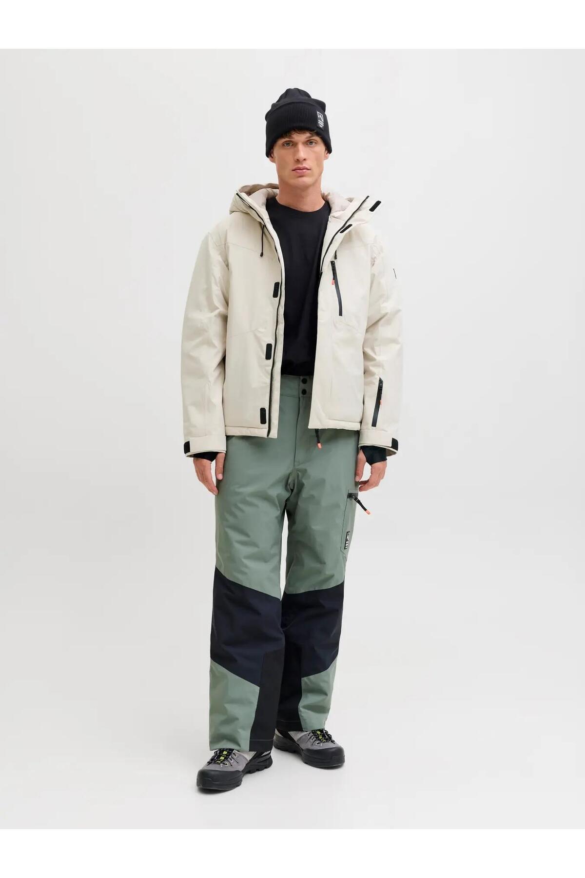 کاپشن مردانه رنگارنگ آستین استاندارد | جک اند جونز Jack & Jones TYC06BB184495571AF154E400 - تصویر 3