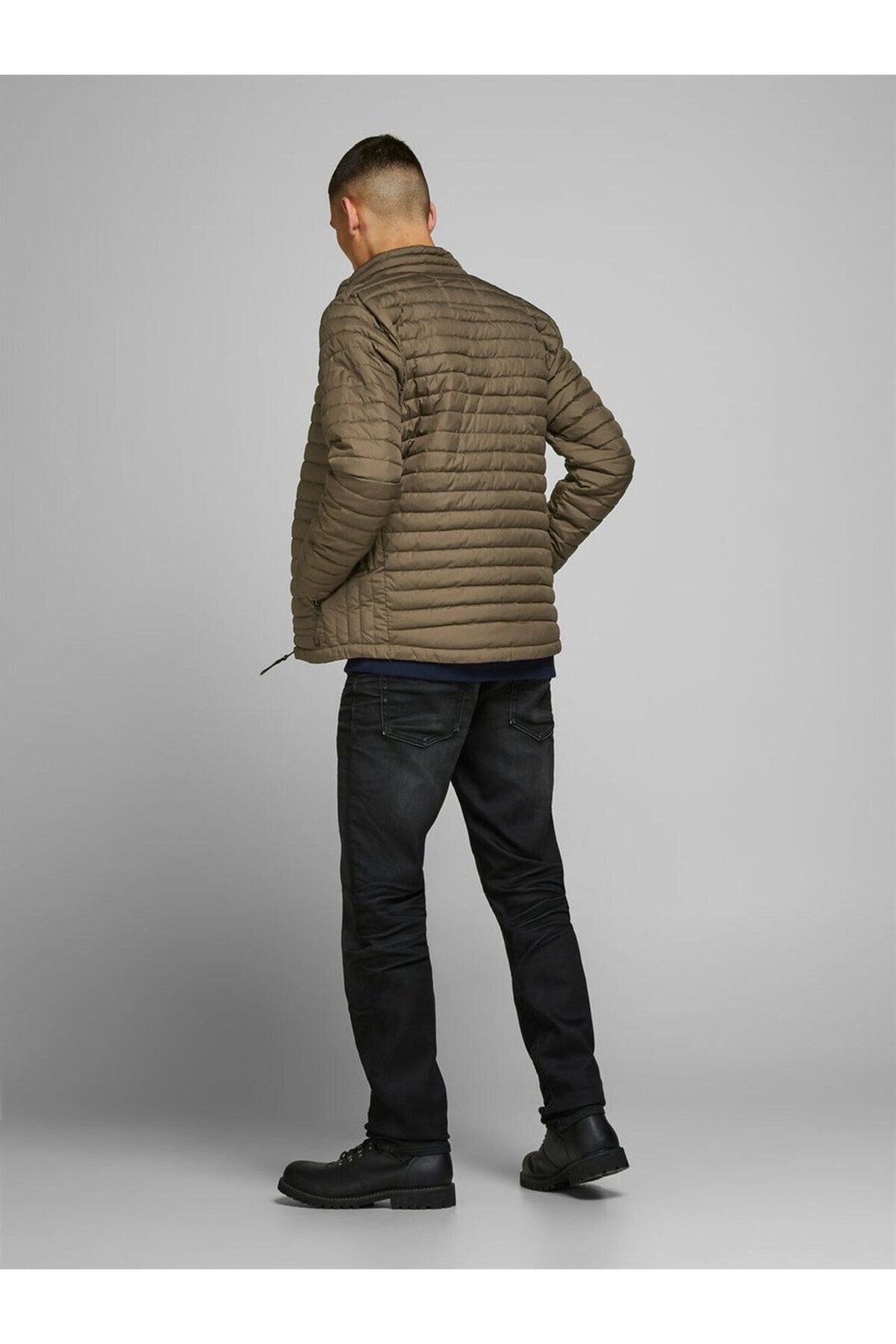 کاپشن مردانه راسته آستین بلند | جک اند جونز Jack & Jones 22kejck00000013 - تصویر 3