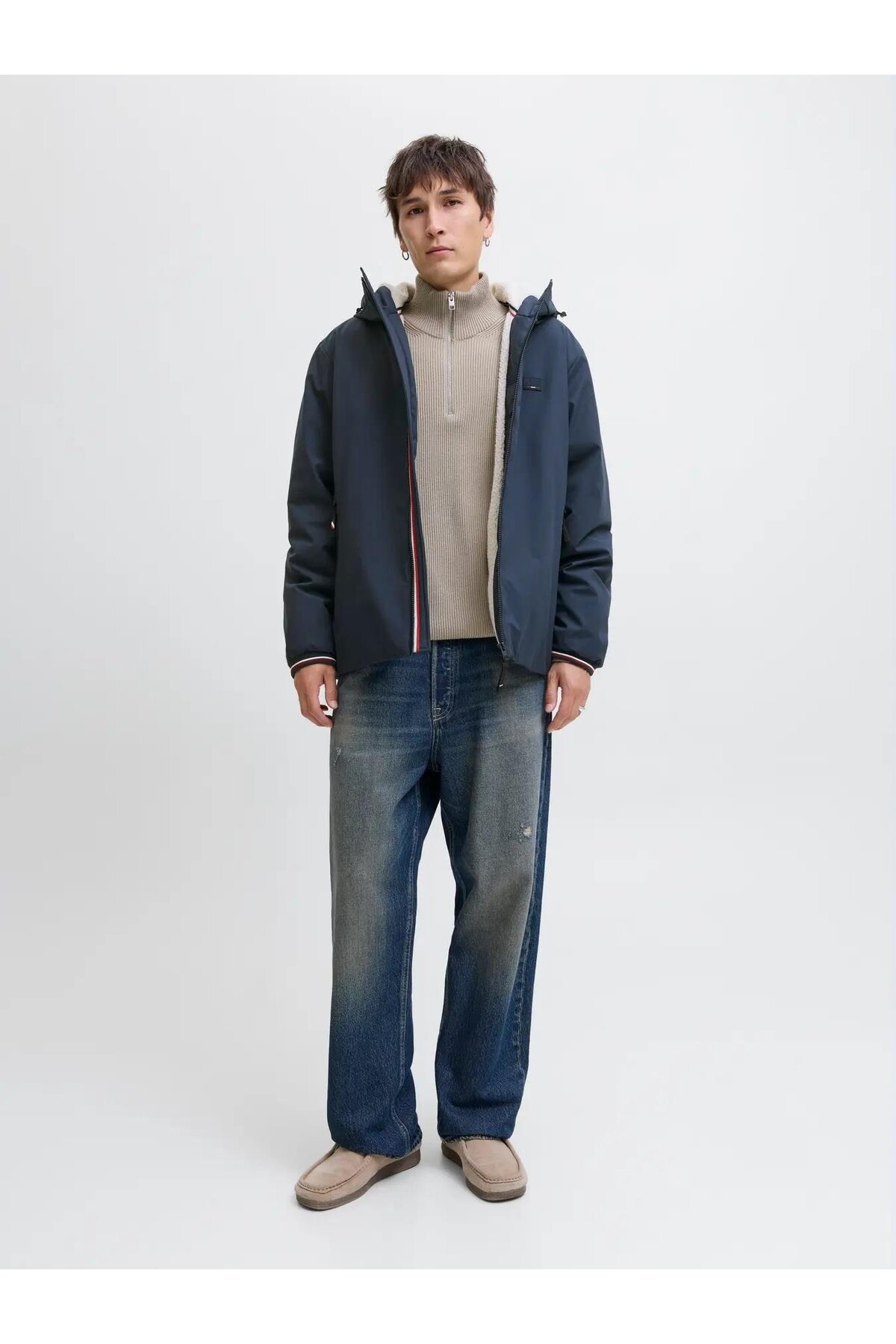 کاپشن مردانه راسته آستین استاندارد | جک اند جونز Jack & Jones 12280512 - تصویر 3