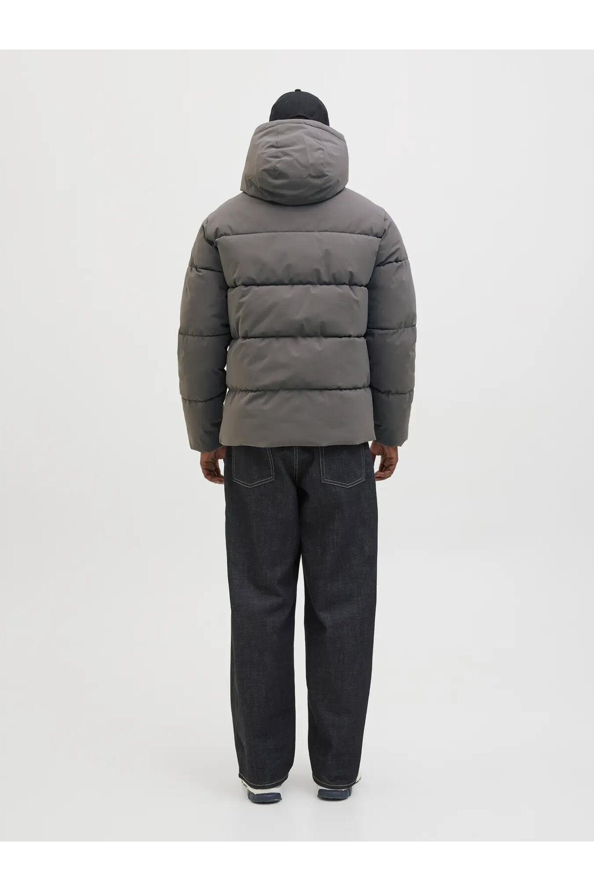 Jack & Jones  Jack&Jones Jjglobal Puffer Erkek Mont 12283517 - Görsel 3