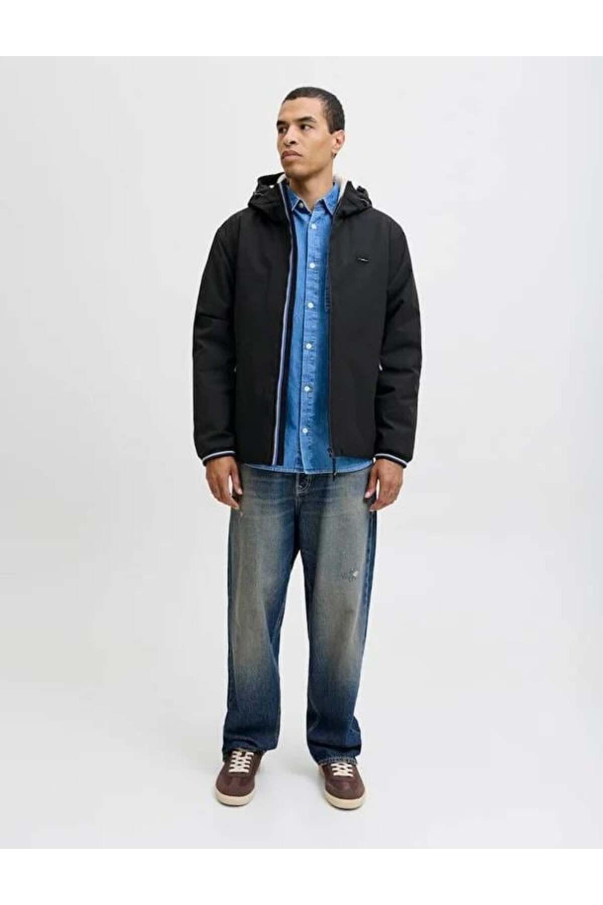 کاپشن مردانه راسته آستین استاندارد | جک اند جونز Jack & Jones 12280512 - تصویر 2