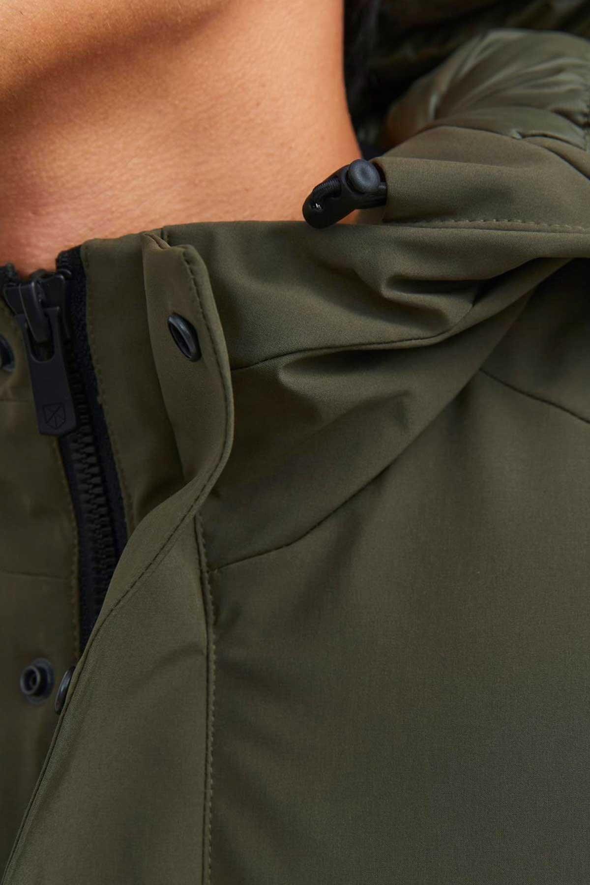 کاپشن مردانه راسته آستین بلند | جک اند جونز Jack & Jones 12238720 - تصویر 3
