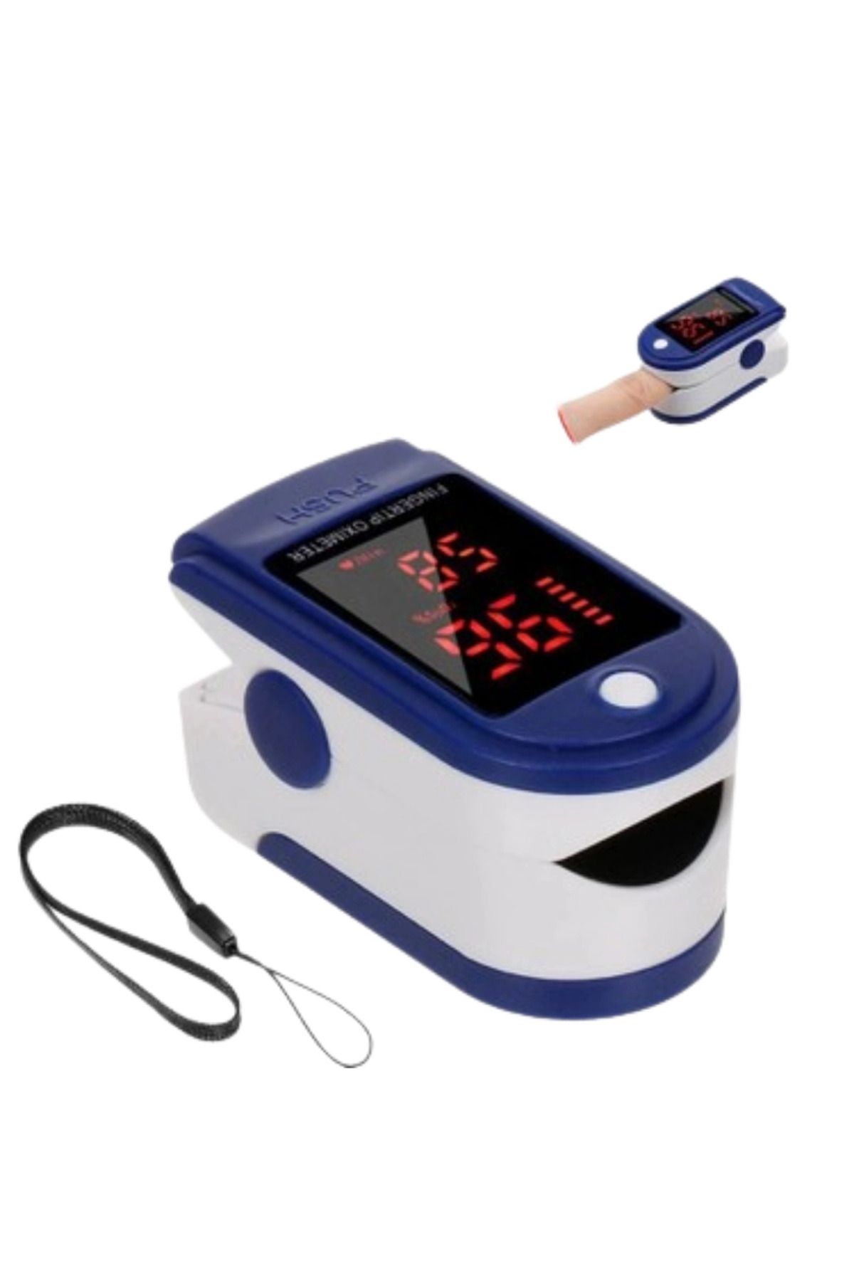 Epilons Kolay Kullanımlı Parmak Tipi Pulse Oksimetre Ev Tipi Kullanım fotoğrafı 3 (önizleme)