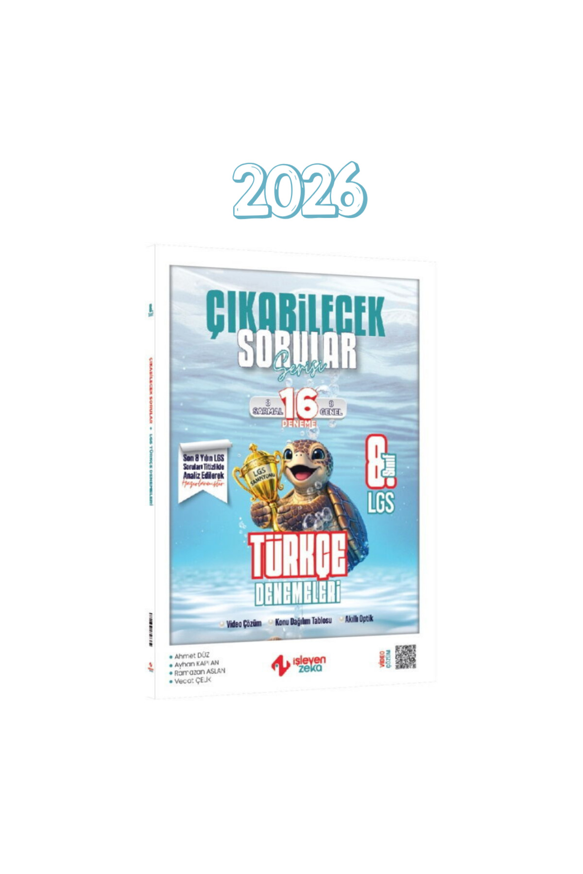 İşleyen Zeka Yayınları 2026 İşleyen Zeka 8. Sınıf LGS Türkçe