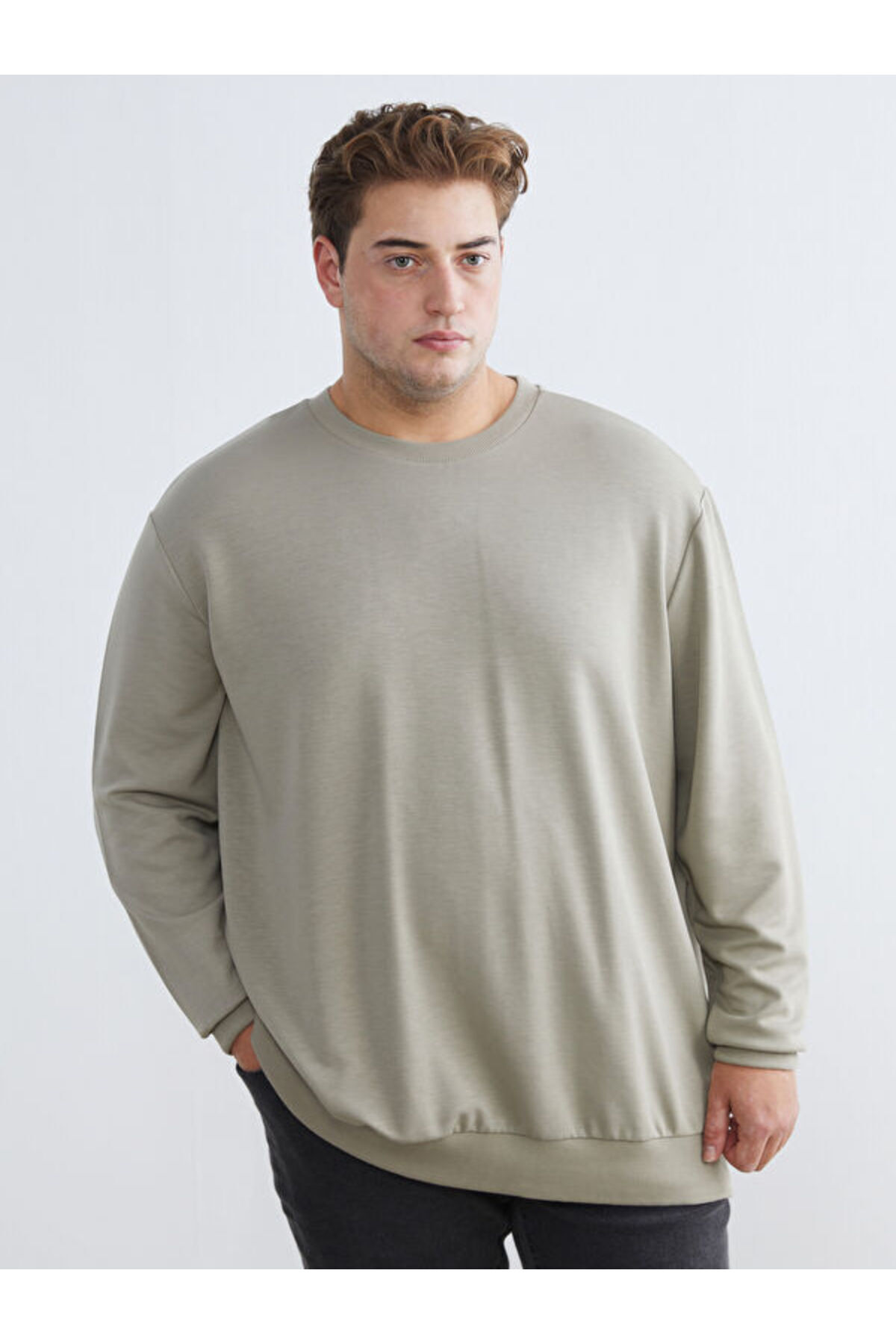 LC Waikiki Sparkling Choices from Shining Store Zero Roba Collar Men's Sweatshirt