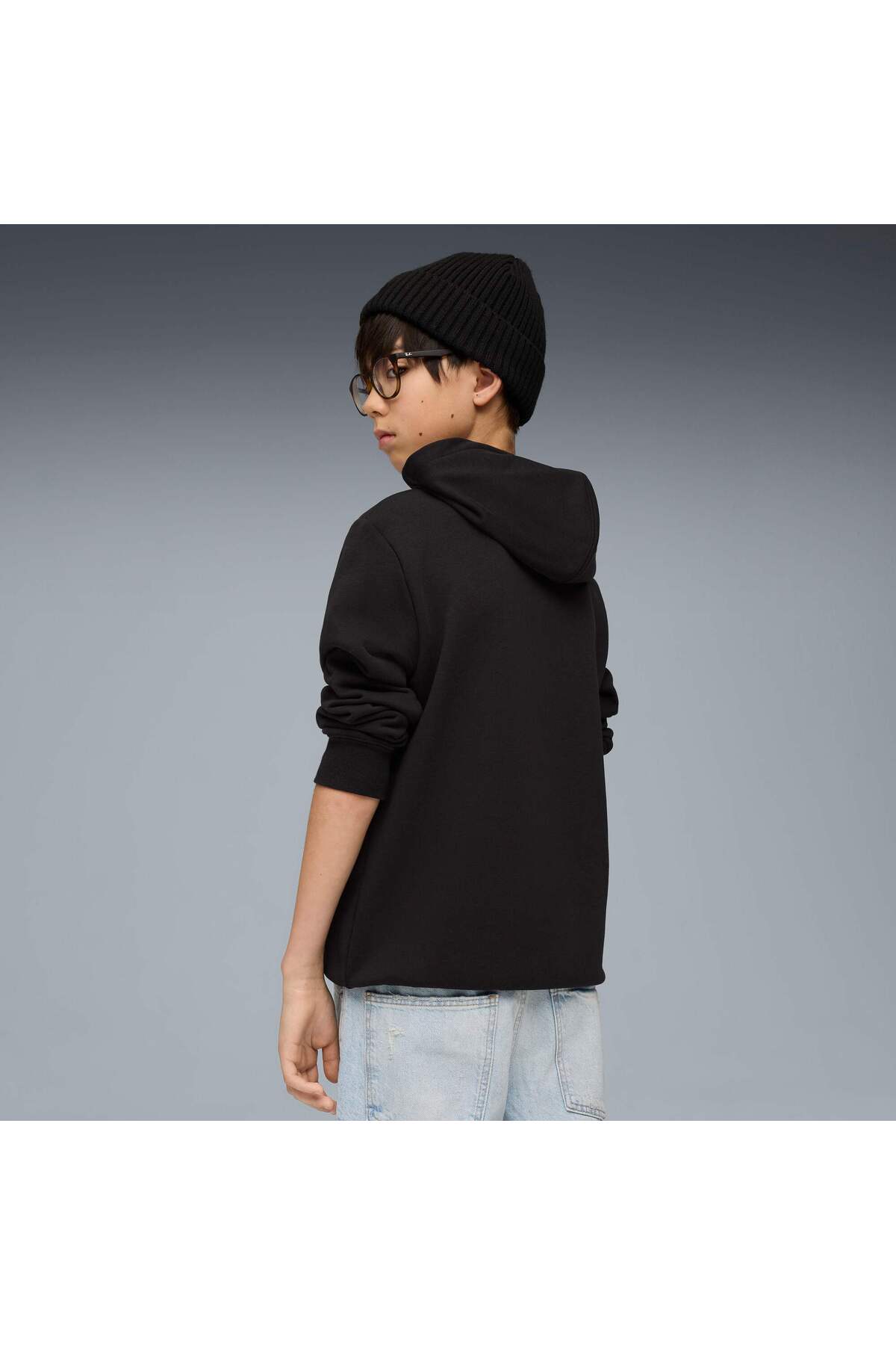 Puma MID90s Genç Kapüşonlu SWEATSHIRT görsel 3