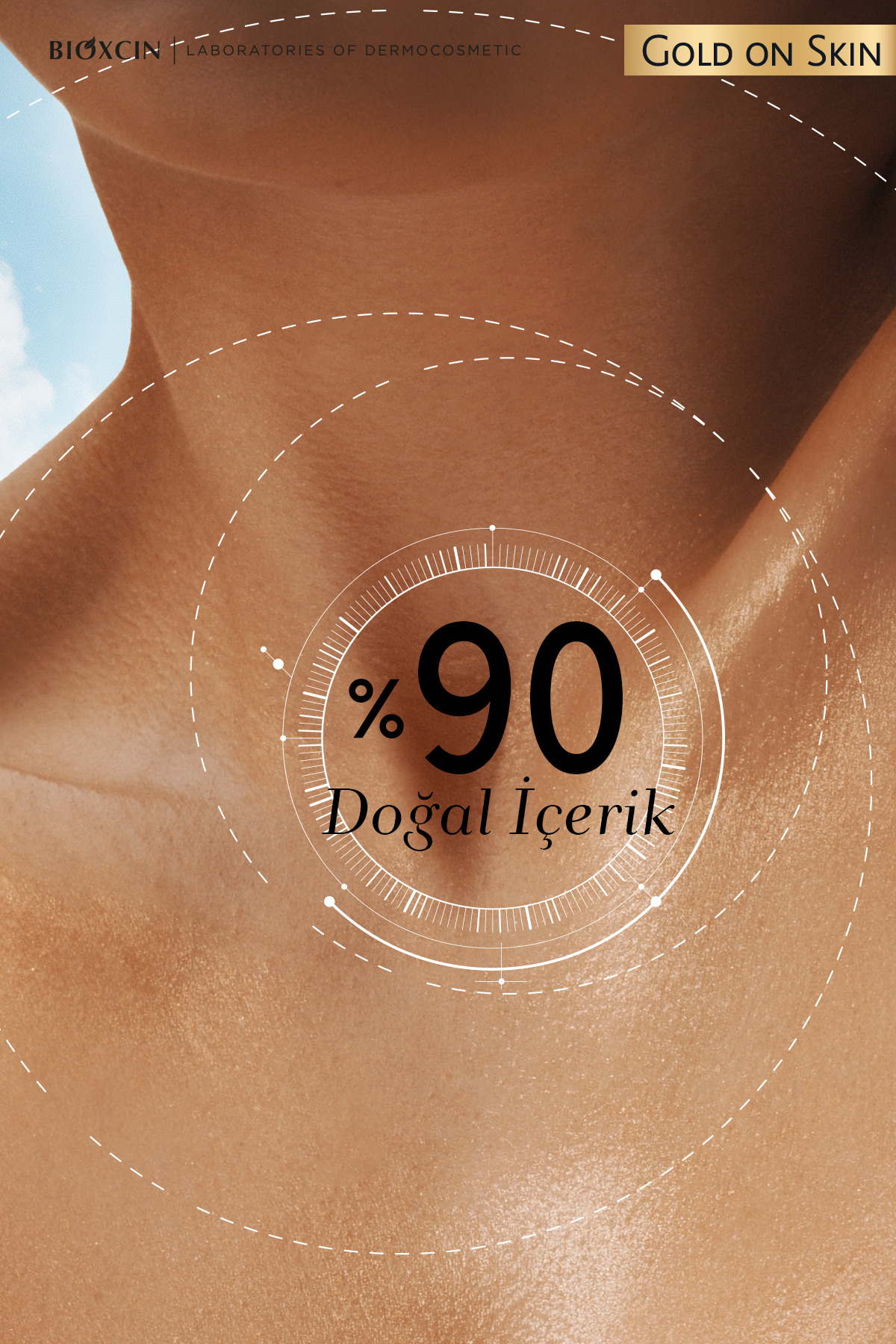 Gold On Skin Işıltılı Yüz Kremi 50 Ml + Altın Parıltılı Simli Kuru Yağ 100 ml Seti — B10359 — تصویر 2 از 5