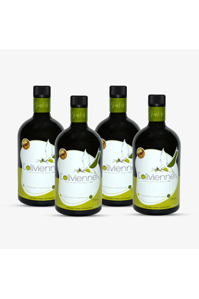 L OLIVIENNE 4'lü 750 ml 0,28 Asit Natural Sızma Zeytinyağı Gemlik
