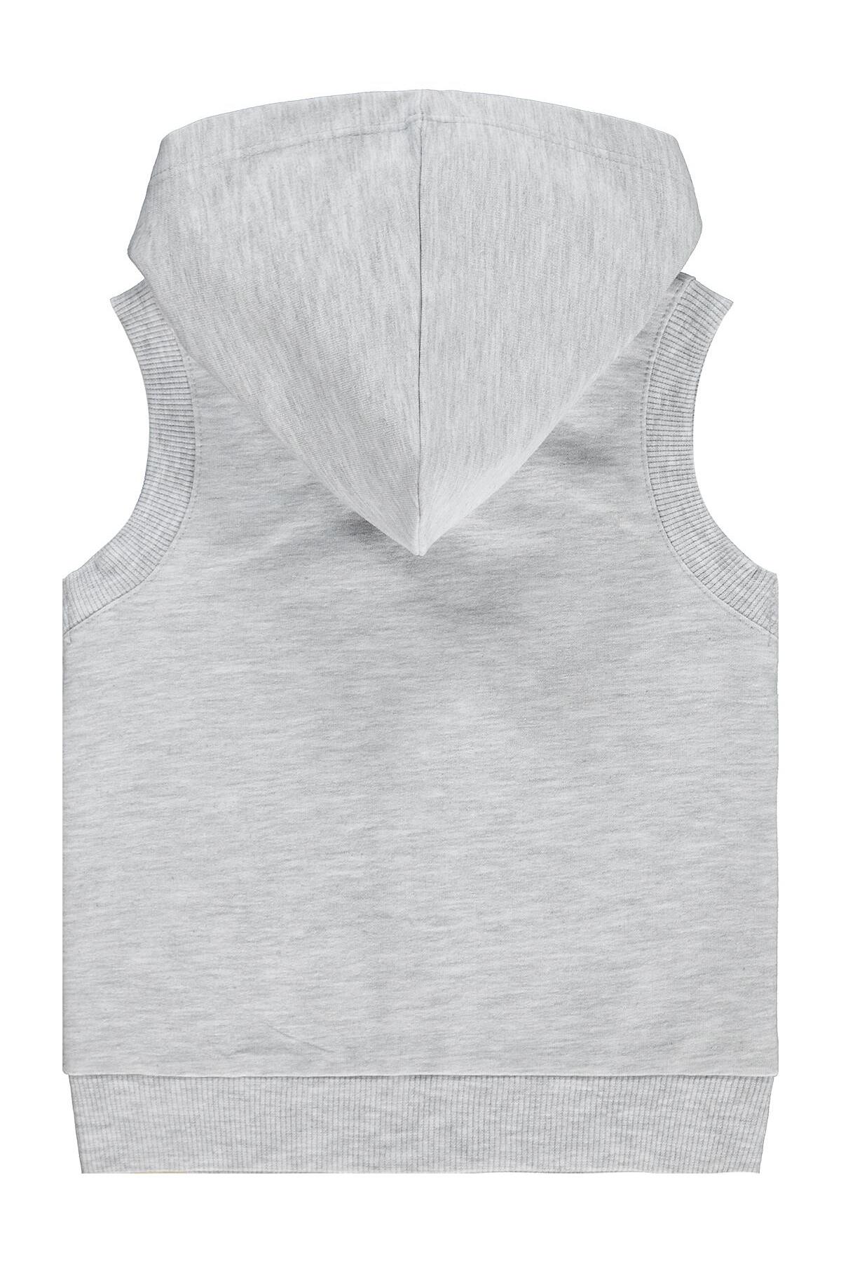 Civil Baby Basic 6-18 Ay Yelek - Gri 18-24 Ay fotoğrafı 2 (önizleme)