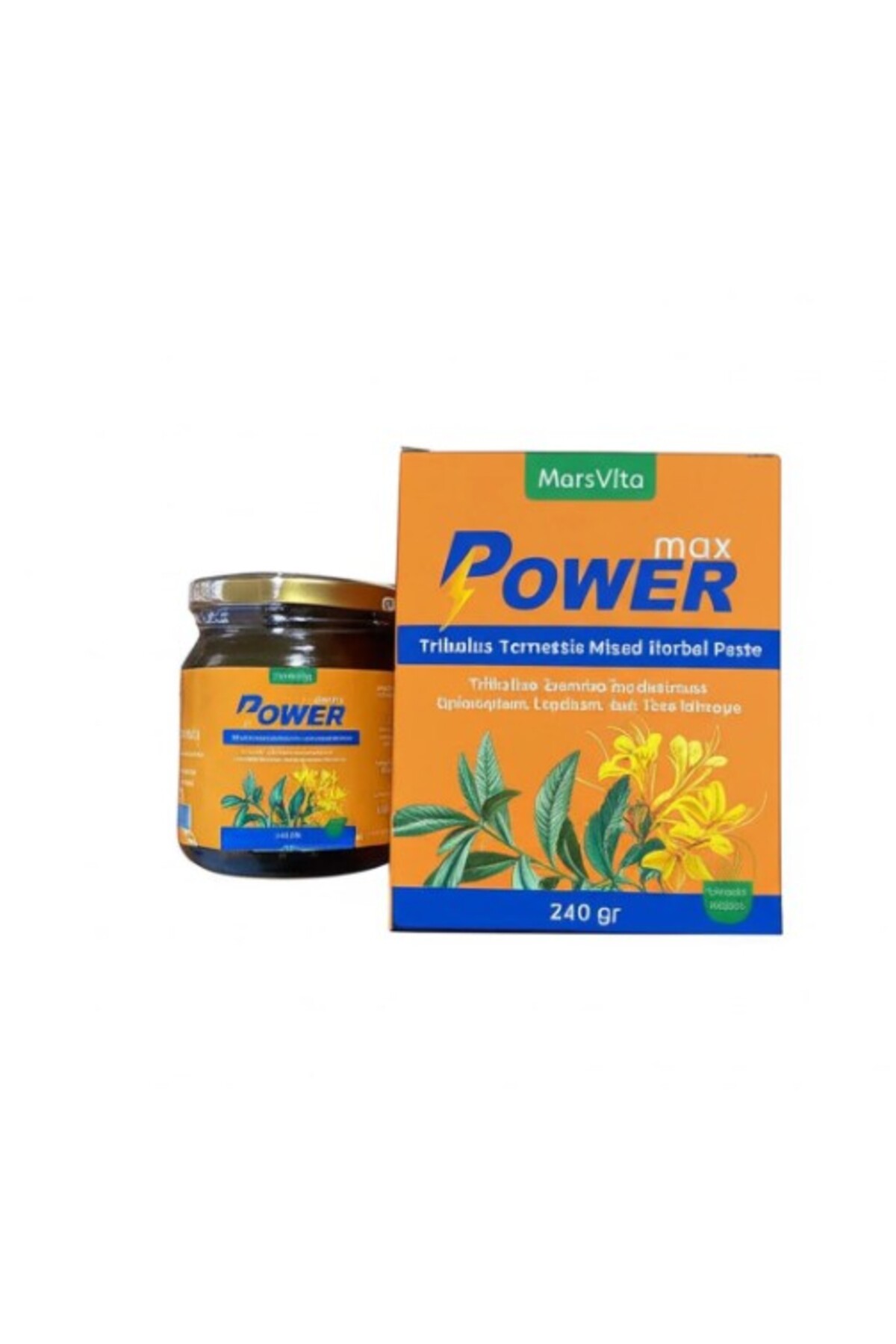 MARSVITA %100 Doğal Tribulus Epimedium Saw Palmetto İçeren Macun 240 gr — Marsvita002