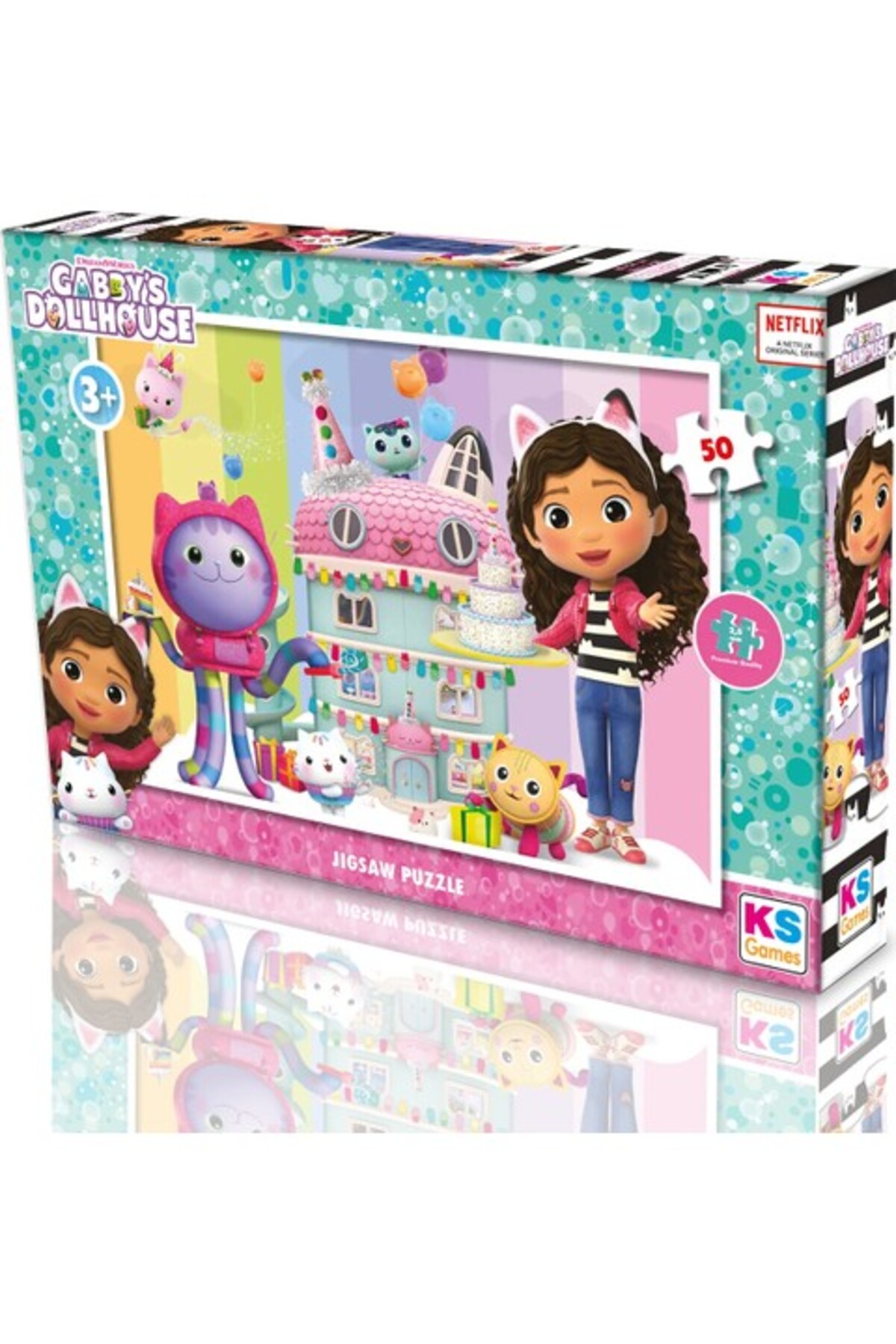 Gabby Dollhouse Gabbys Dollhouse Puzzle 50 Parça Gb709 - Fiyatı