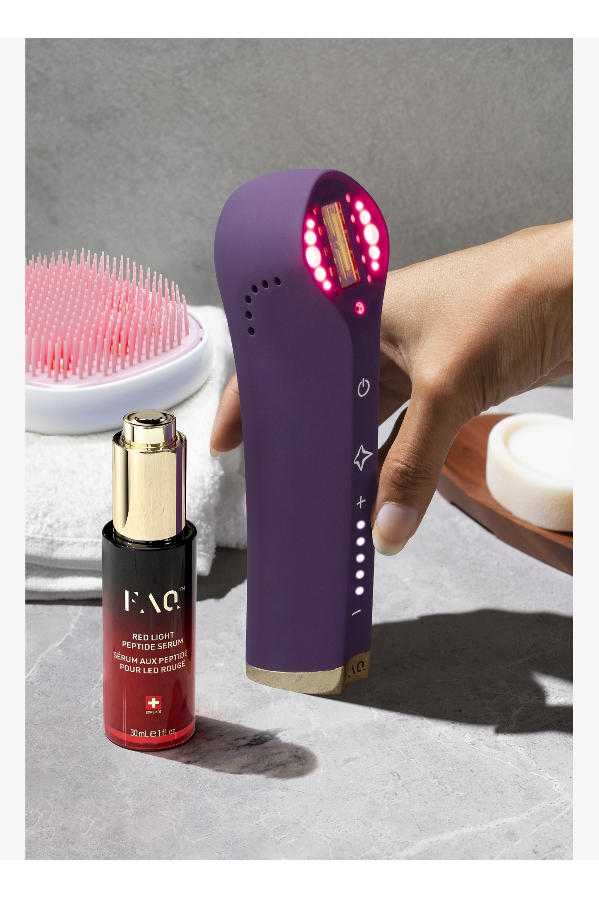 FAQ™ 501 Full Spectrum Red Skin Rejuvenating Device — بنفش F0532 — تصویر 6 از 6