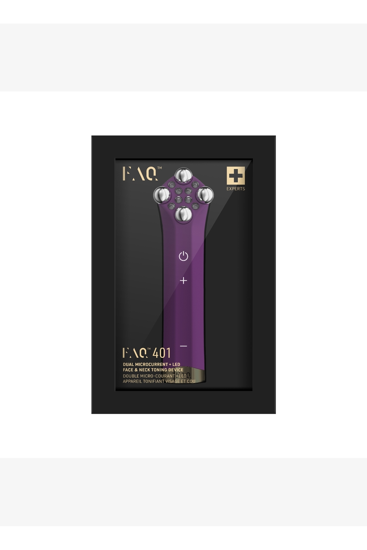 FAQ™ 401 Çift Mikro Akımlı LED'li Sıkılaştırma Cihazı — بنفش F0501 — تصویر 3 از 8