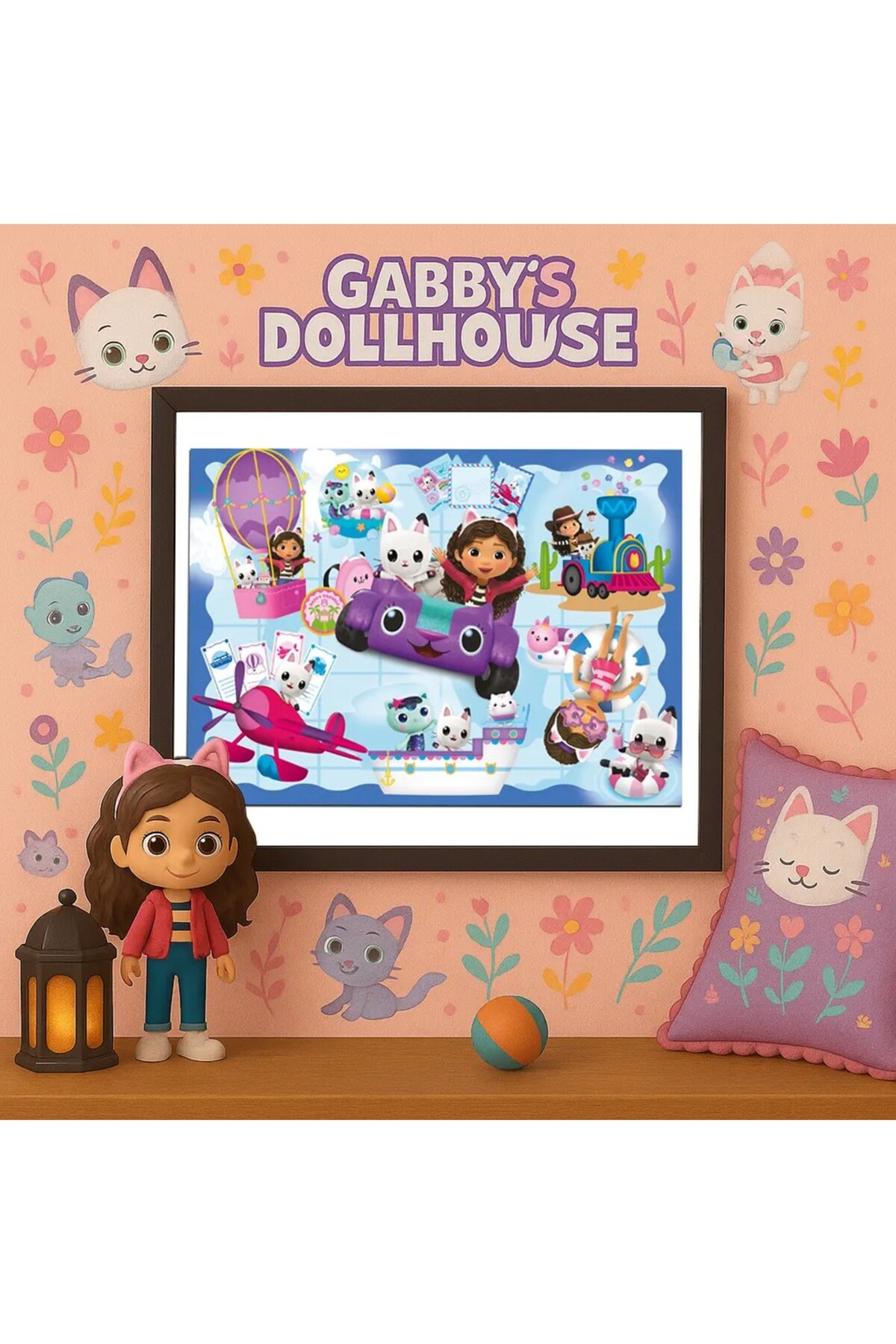 Gabby Dollhouse Gabbys Dollhouse Puzzle 100 Parça Gb714 - Fiyatı