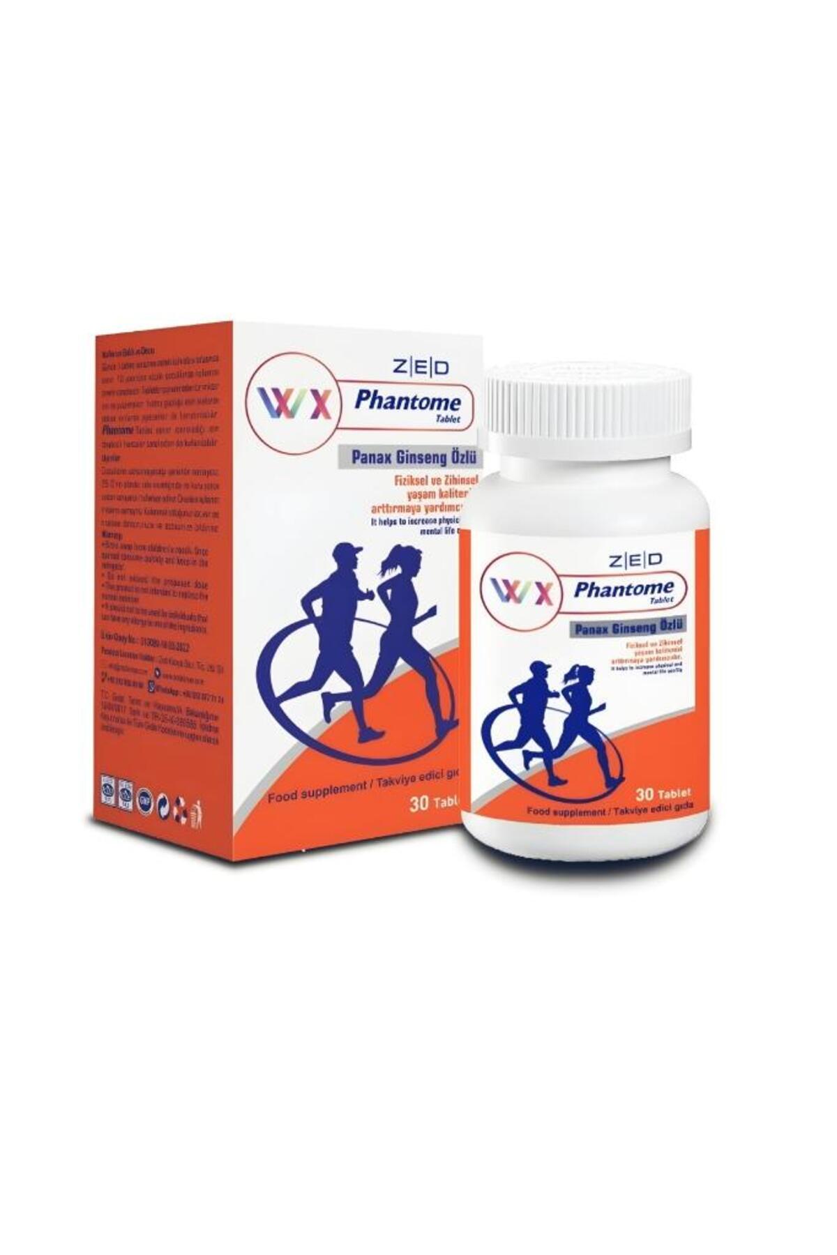 Panax Ginseng Özlü Vitamin C 30 Tablet Multivitamin Gıda Takviyesi