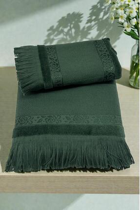 HAVLULAND SARRA HOME ETAMİN İŞLEMELİK ANALI KIZLI 50X90 CM VE 30X50 CM %100 P...