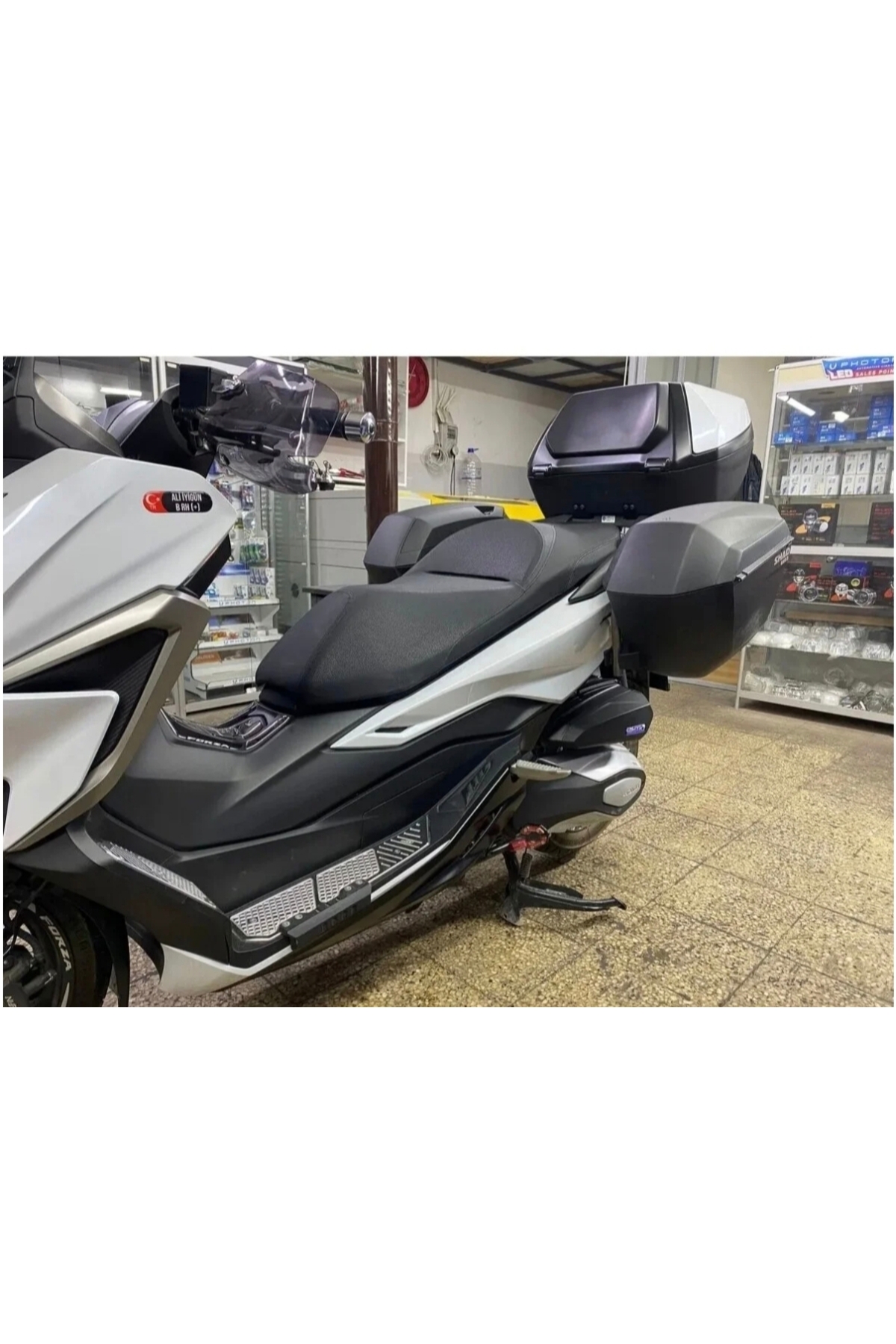 Resim MOTORİDERS Forza Ve Adv 350 Yan Çanta Ve Demiri 