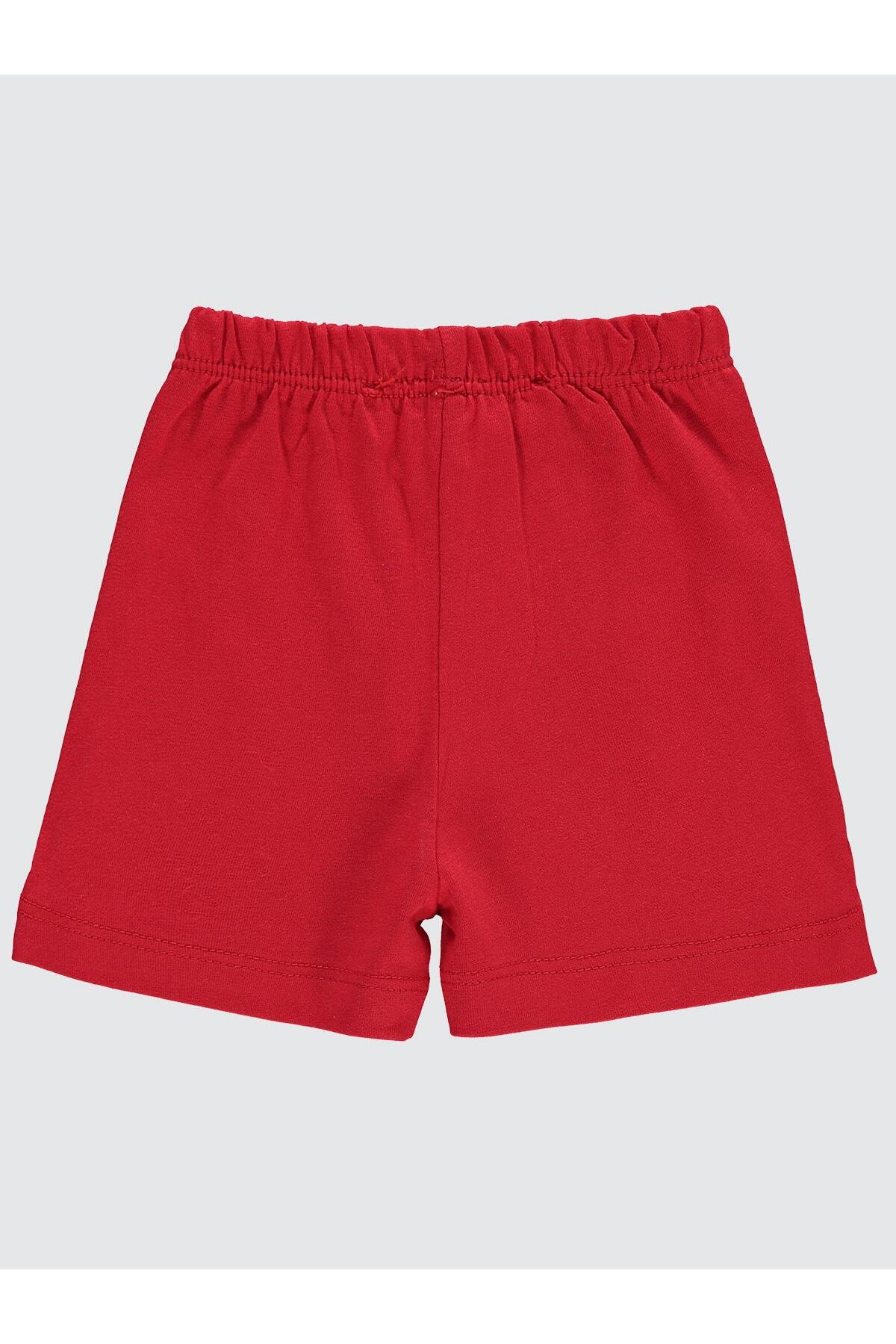 Civil Baby Bebek Şort 3-18 Ay Kırmızı fotoğrafı 2 (önizleme)
