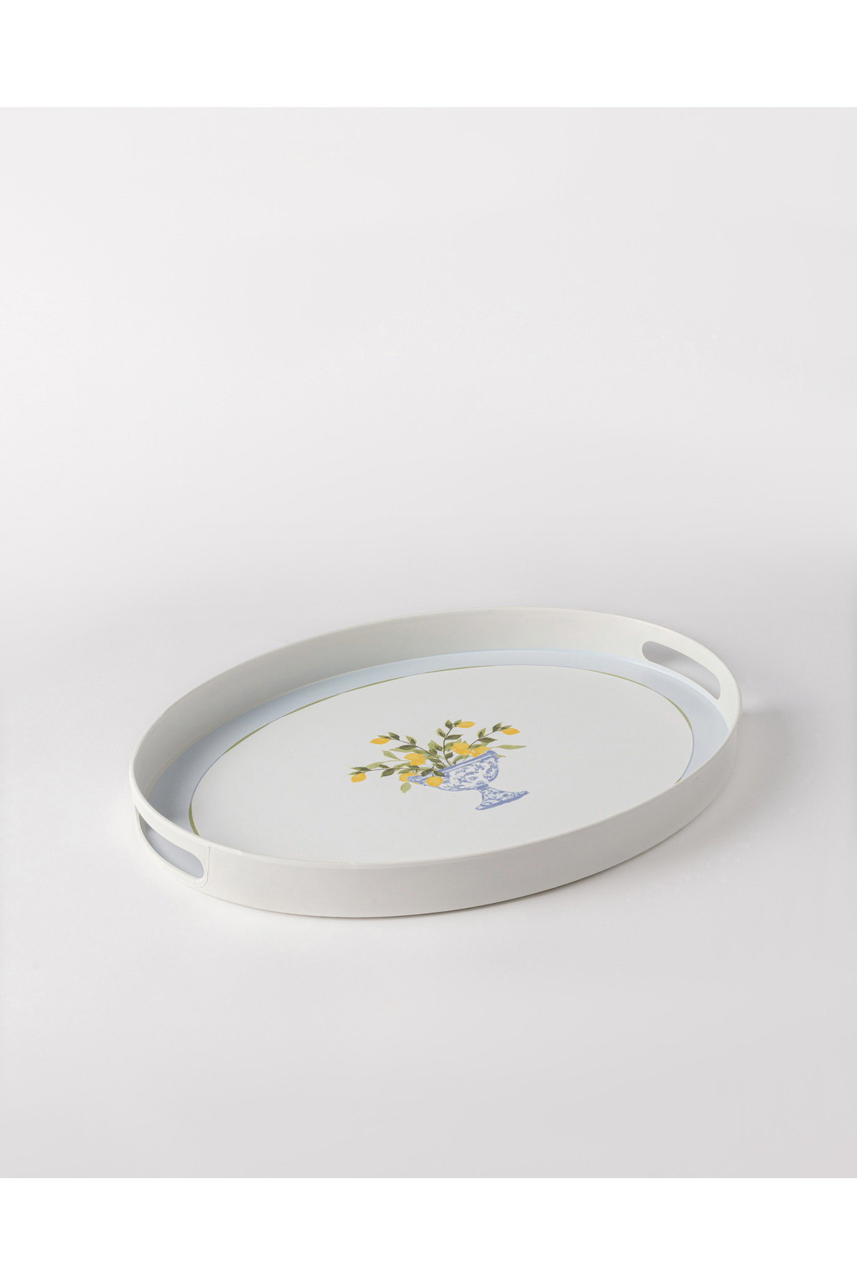 Madame Coco Damien Oval Tray - Colorful