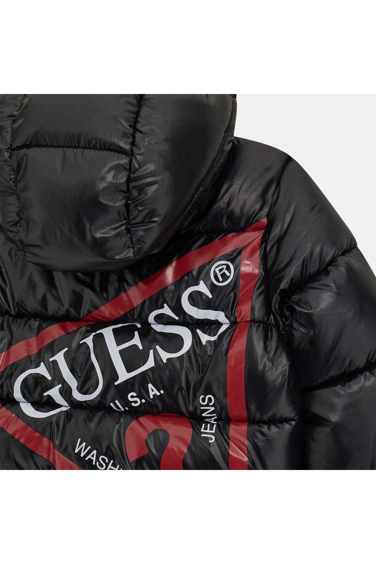 Guess HOODED PADDED JACKET fotoğrafı 3 (önizleme)