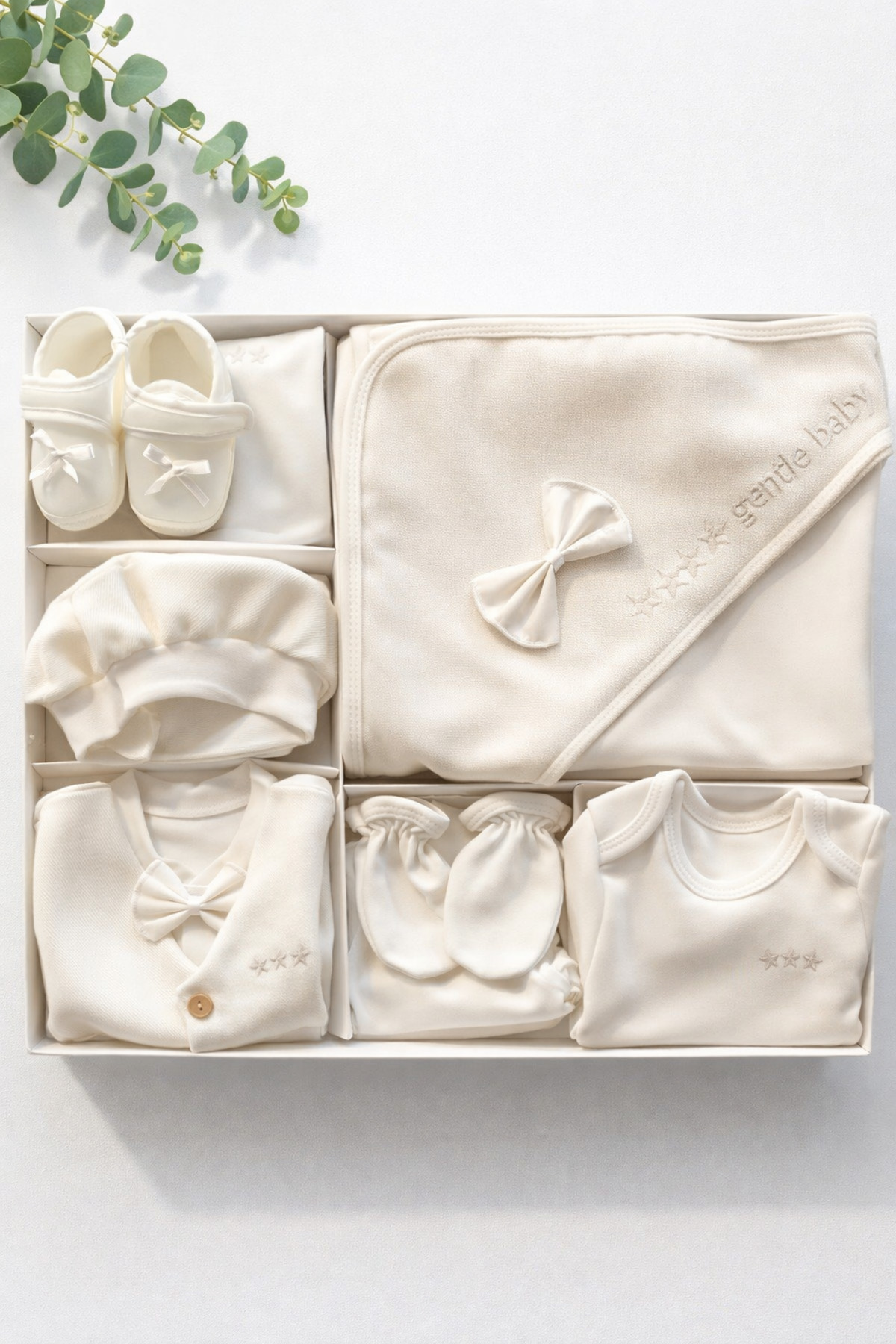 moukou 10 Parça Erkek Bebek Düğün Ve Mevlüt Takımı Bebek Doğum Hediyesi Hastane Çıkışı fotoğrafı 2 (önizleme)