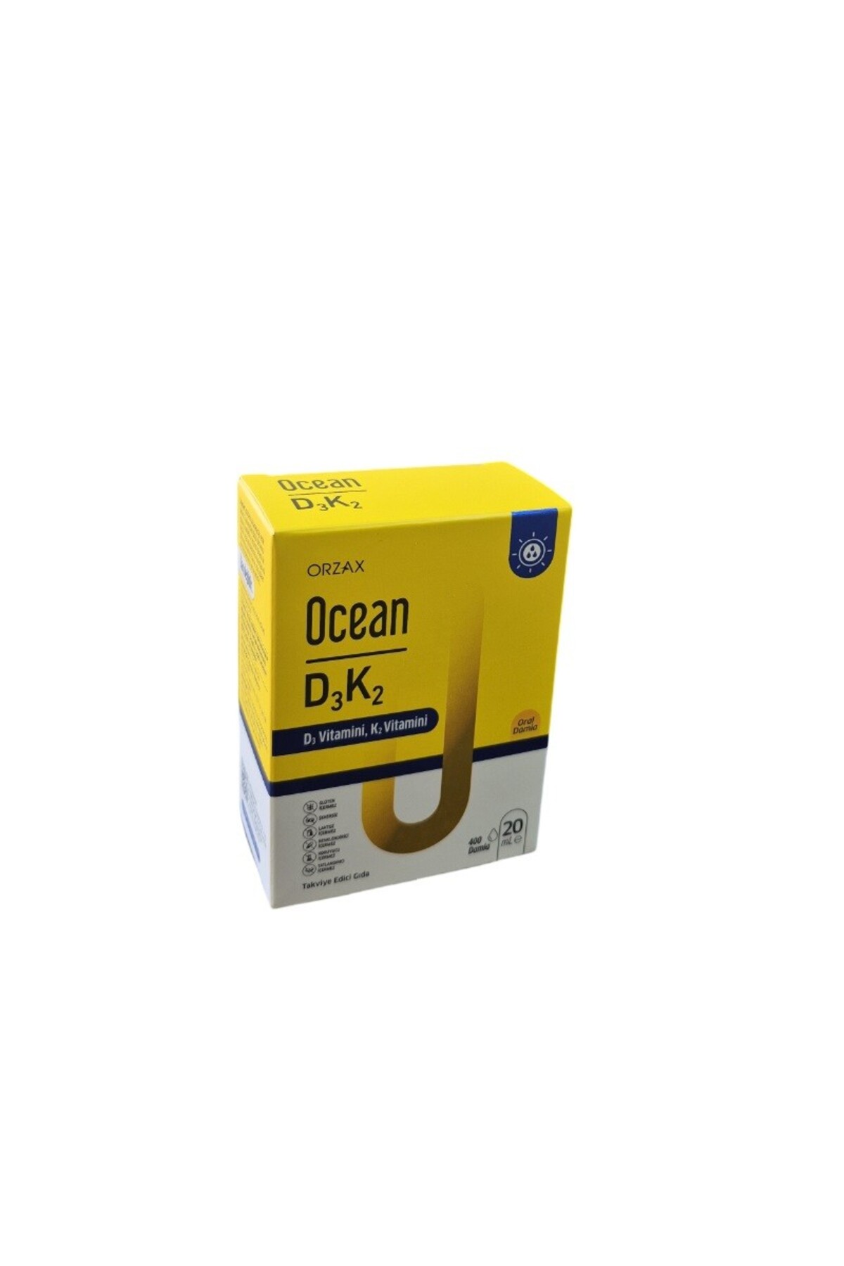 Ocean Orzax Ocean D3 K2 Damla 20 ml - Fiyatı, Yorumları